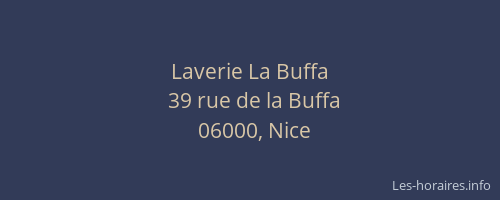 Laverie La Buffa