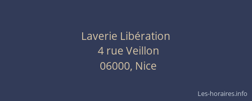 Laverie Libération