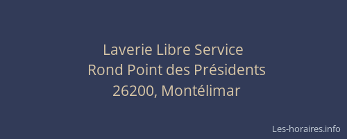 Laverie Libre Service