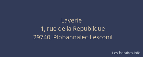Laverie