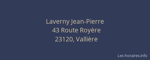 Laverny Jean-Pierre