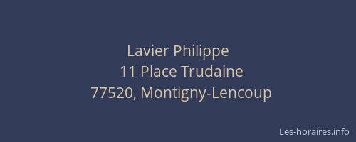 Lavier Philippe