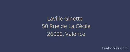Laville Ginette