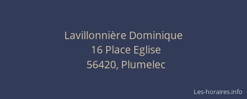 Lavillonni&egrave;re Dominique