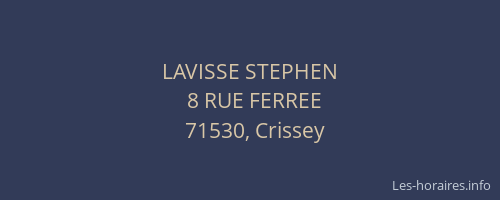 LAVISSE STEPHEN