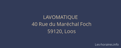 LAVOMATIQUE