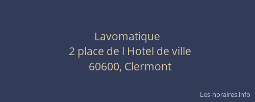 Lavomatique