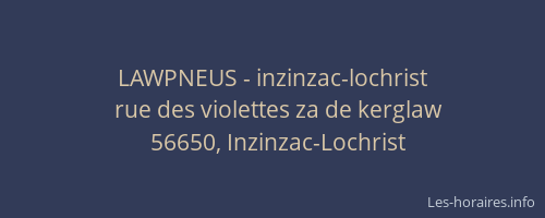 LAWPNEUS - inzinzac-lochrist