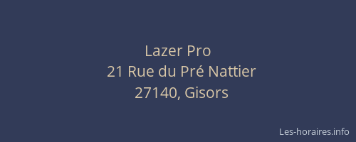 Lazer Pro