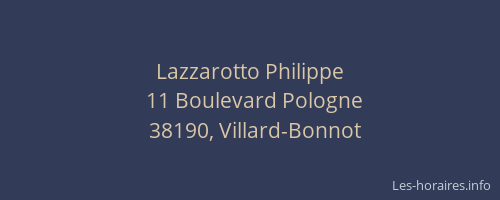 Lazzarotto Philippe