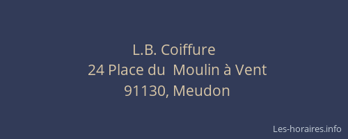 L.B. Coiffure