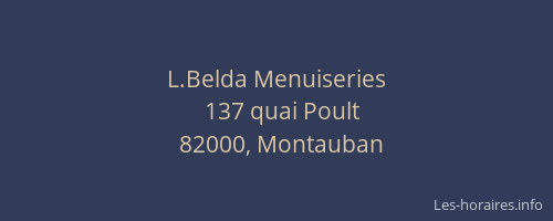 L.Belda Menuiseries