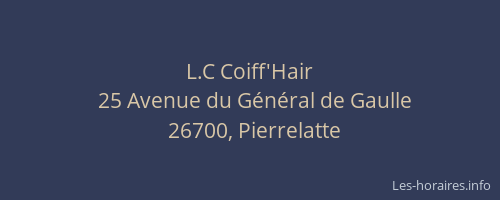 L.C Coiff'Hair