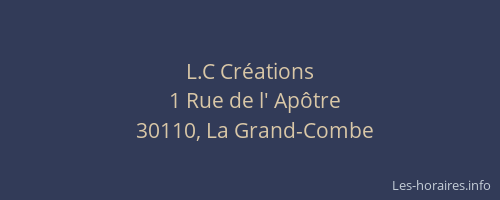 L.C Cr&eacute;ations