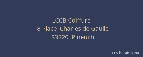 LCCB Coiffure