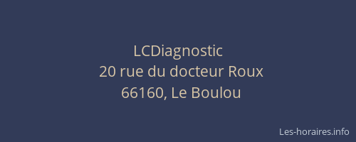 LCDiagnostic