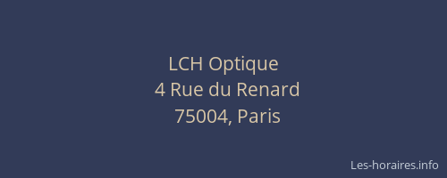 LCH Optique