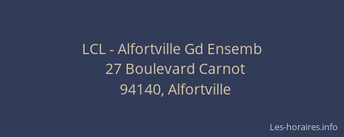 LCL - Alfortville Gd Ensemb