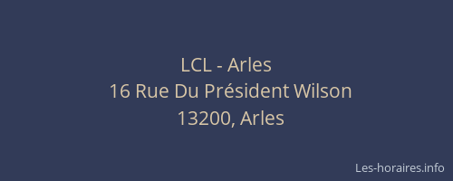 LCL - Arles