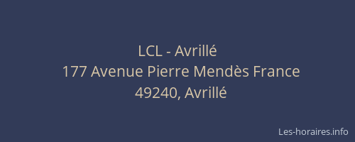 LCL - Avrillé