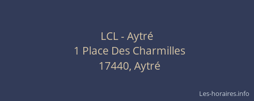 LCL - Aytré