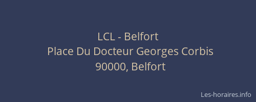LCL - Belfort