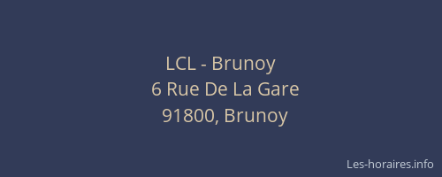 LCL - Brunoy