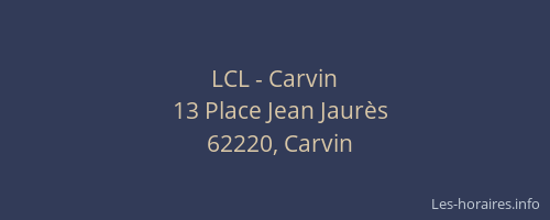 LCL - Carvin