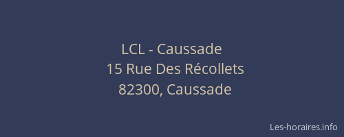 LCL - Caussade