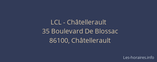 LCL - Châtellerault