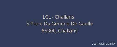 LCL - Challans
