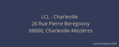 LCL - Charleville
