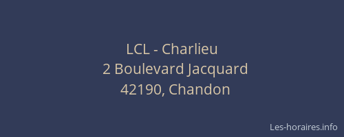 LCL - Charlieu