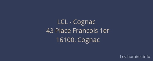 LCL - Cognac