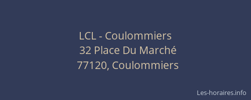 LCL - Coulommiers