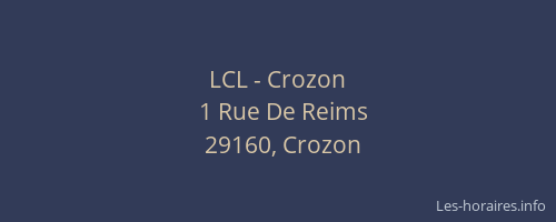 LCL - Crozon