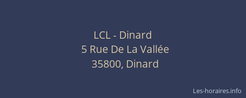 LCL - Dinard