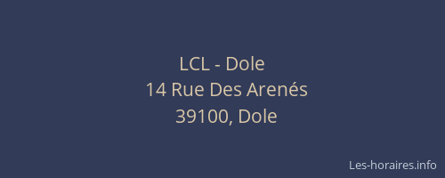 LCL - Dole