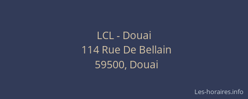 LCL - Douai