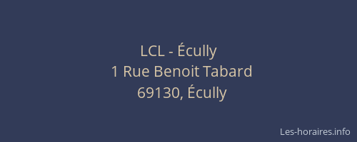 LCL - Écully