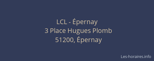 LCL - Épernay