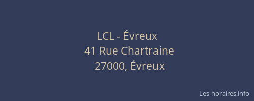 LCL - Évreux