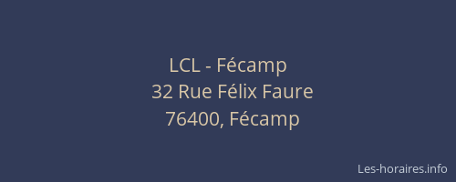 LCL - Fécamp
