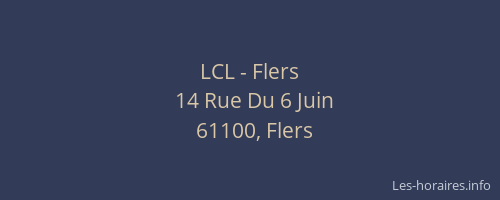 LCL - Flers