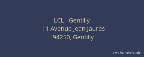 LCL - Gentilly