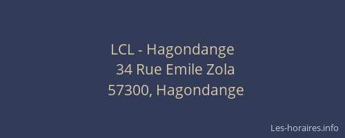 LCL - Hagondange