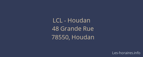 LCL - Houdan