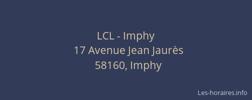 LCL - Imphy