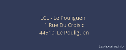 LCL - Le Pouliguen