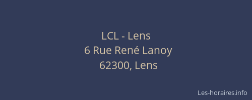 LCL - Lens